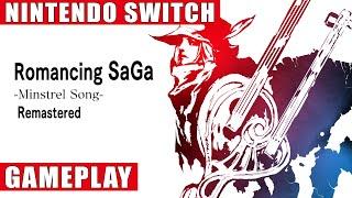 Romancing Saga Minstrel Song Remastered Nintendo Switch Gameplay