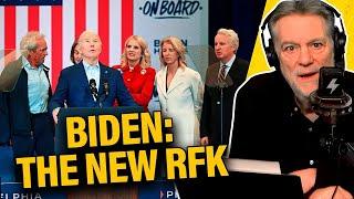 Kennedy Family Endorses Biden over RFK Jr. in CRINGE Video