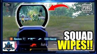 THIS SEASON BEST SQUAD WIPES  PUBG MOBILE