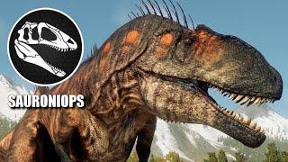 2 Sauroniops & 2 JPOG Carcharodontosaurus Breakout - JWE 2 Mods 4K 60FPS