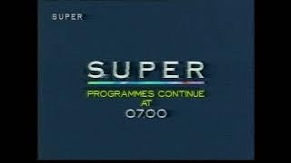 Super Channel Testcard Musicbox clip - vermutlich vom 07.11.1987