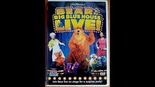 Bear In The Big Blue House Live 2003 DVD