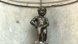 Go with the flow Peeing boy statue in Brussels turns 400  AFP