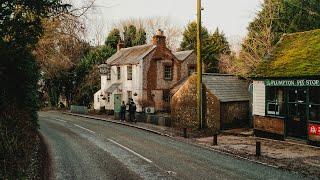 hiking in the South Downs staying overnight in a tiny home