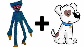 Huggy + Dog = ???  FNAF FNF Huggy Wuggy Animation #32