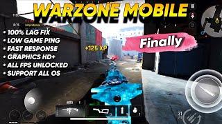 finally I have fixed warzone mobile lag 