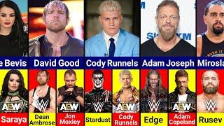 Wrestlers Who Worked in WWE Or AEW And Their Real Names