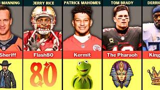 Nicknames of NFL Players