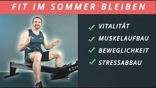 Rudergerät Training im Sommer 2024 So bleibst du über 12 Wochen motiviert 