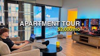 My Highrise Apartment Tour  $2000month