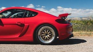 Loud Porsche Cayman GT4 981 with Cargraphic race headers & exhaust