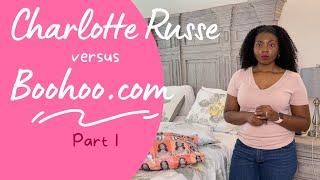 Charlotte Russe + Boohoo Summer + Fall Clothing Haul