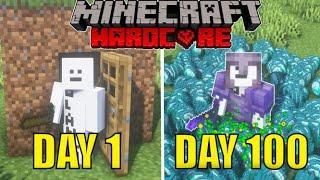 I Spent 100 Days Getting As Rich As Possible In Minecraft Hardcore Mode And Heres What Happened...