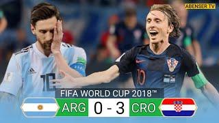 Croatia 3-0 Argentina Extended Highlights & Goals  World Cup 2018 4K Ultra HD