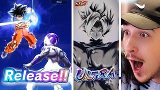 Reacting to NEW Custom Summon Animations and ULTRA in Dragon Ball Legends