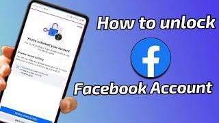 How to unblock Facebook Account 2024  Recover blocked Facebook Account