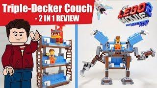 Triple-Decker Couch Mech 70842 2 in 1 LEGO Movie 2 Set Review