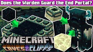 Minecraft - Does the Warden Guard the End Dimension ?? Theory  Bedrock  Java