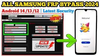  New Method 2024-All Samsung FRP Bypass  Unlock 2024 All Android 121314  Google Account Remove