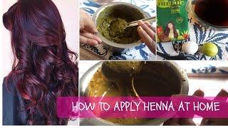 Turn grey hair black at home  how to prepare henna hair dye paste for silky smooth hair
