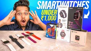 5 Best Smartwatches UNDER ₹1000