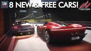 8 GREAT NEW & FREE CARS for Assetto Corsa May 2023  2  Download links for 8 cars and 7 tracks
