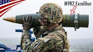 M982 Excalibur - Most-Accurate US Artillery Shell with Precision Hit at 44 miles 70 km Away