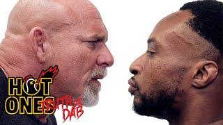 Goldberg and Big E Want to Fight While Playing Truth or Dab  Hot Ones
