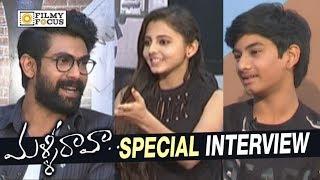 Rana Interviews Malli Raava Movie Child Artists  Satwik Preethy - Filmyfocus.com