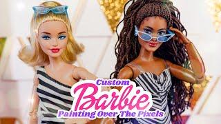 Barbie Makeover Tutorial & Barbie 65th Anniversary Doll  Repaint  DIY Oscars Red Carpet