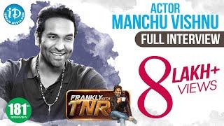 Mosagallu Actor Manchu Vishnu Exclusive Interview  Frankly With TNR 181 Talking Movies With iDream