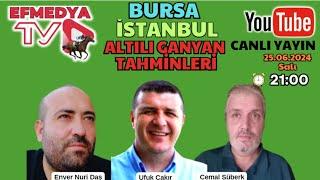 26.06.2024 Çarşamba Bursa ve İstanbul Altılı Ganyan Tahminleri