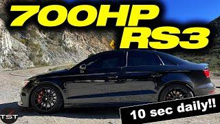 Bugatti Chaser 700WHP Audi RS3 - One Take