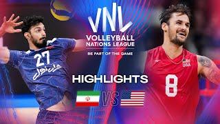  IRI vs.  USA - Highlights  Week 3  Mens VNL 2024