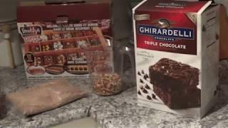 GHIRARDELLI TRIPLE CHOCOLATE BROWNIS