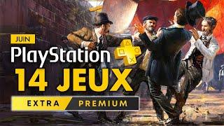 PlayStation Plus PS4 & PS5  JUIN 2024  Les JEUX du PS Plus Extra & Premium  