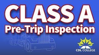 Tutorial CDL Class A Pre-Trip Inspection DEMO