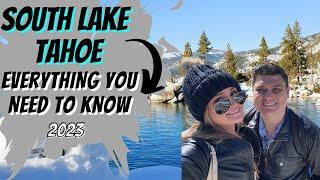 EVERYTHING You Need To Know SOUTH LAKE TAHOE  Heavenly Village 2023  Food Tips & Tricks and MORE