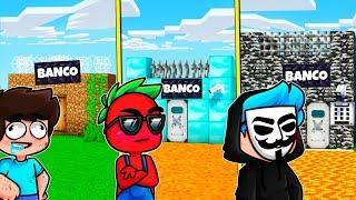 ¡PASAMOS de BANCO NOOB a BANCO PRO  ¡NADIE ROBA EL BANCO MÁS SEGURO DE MINECRAFT