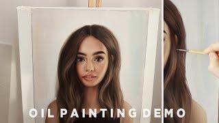 How To Paint Hair  Oil Painting Demonstration