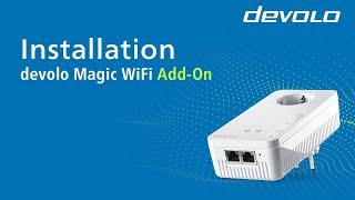 Installation – devolo Magic WiFi Add-on