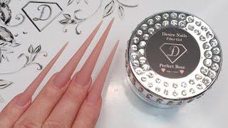 How to sculp stiletto nails. Stiletto nails step by step.