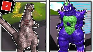 How to get ALL 4 NEW BADGES + SUPER GODZILLA MORPHSKIN in KAIJU WORLD - Roblox