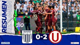 Resumen Alianza Lima vs Universitario de Deportes 0-2 #ElClásicoXGOLPERU #LIGA1BETSSONXGOLPERU