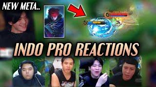 WOW  INDO PRO REACTIONS TO KAIRIs JULIAN VS EVOS...