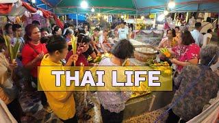 An Insight in to Thai life Nai Harn beach Night Market & Temple.