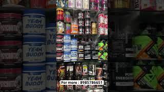 Multi Brands Of Preworkout & Bcaa #fitnessbooster #supplementstore #bestsupplement