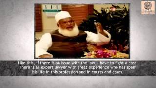 Mufti Rafi Usmani speaks on Taqleed Mutlaq Eng