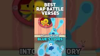 BLUE vs MONOKUMA - PART 1 #rapbattle #shorts #animation #danganronpa #bluesclues