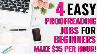 Online Proofreading Jobs for Beginners That Pay $35Hour  Start Working From Home Today